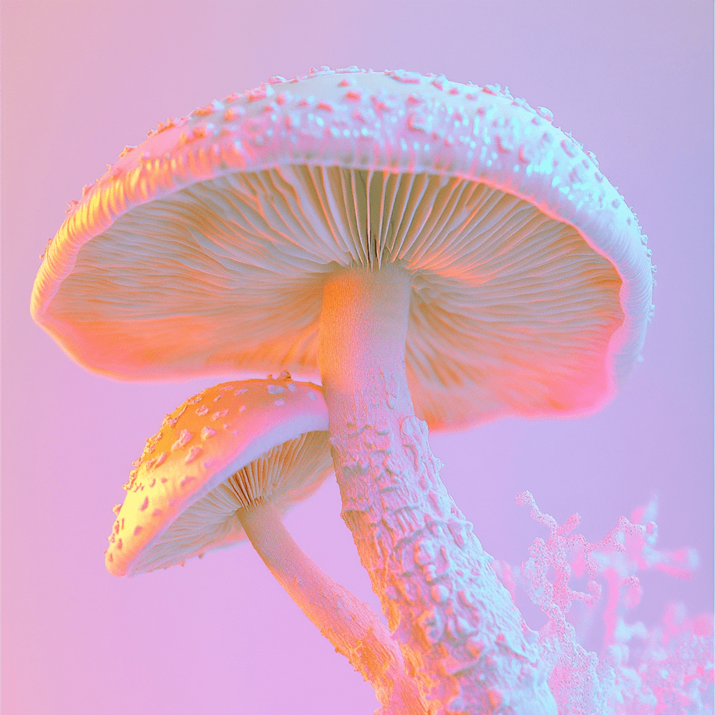 Albino Magic Mushrooms